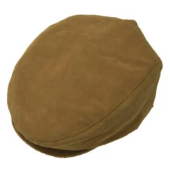 DelMonico Suede Ivy Cap -Bailey Store DF2019 A Tan