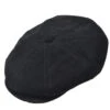 DelMonico Suede Newsboy Cap -Bailey Store DF2019 B Black