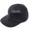 DelMonico Leather Baseball Cap -Bailey Store DF2019 C Black