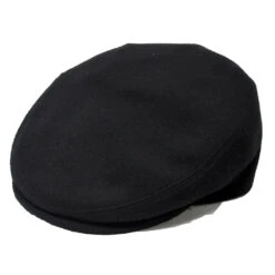 DelMonico Italian Cashmere Ivy Cap By Capas -Bailey Store DF2019 E Black