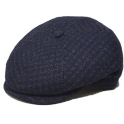 DelMonico Italian Milan Cashmere Newsboy Cap