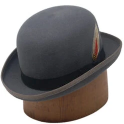 DelMonico Wool Felt Derby Hat -Bailey Store DF2019 J Grey