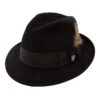 Dobbs Dayton Golden Coach Fedora -Bailey Store DFDYTN0220 Dobbs Hats Black