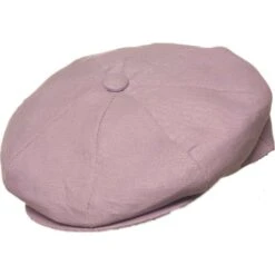 DelMonico Newsboy 100% Linen Cap -Bailey Store DHNewsBLinen Lilac