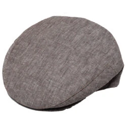 DelMonico Italian Ivy Linen Cap -Bailey Store Del 2019G Brown