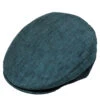 DelMonico Italian Ivy Linen Cap -Bailey Store Del 2019G Turquoise