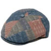 DelMonico Italian Oxford Patchwork Cap -Bailey Store Del 2019I Multi