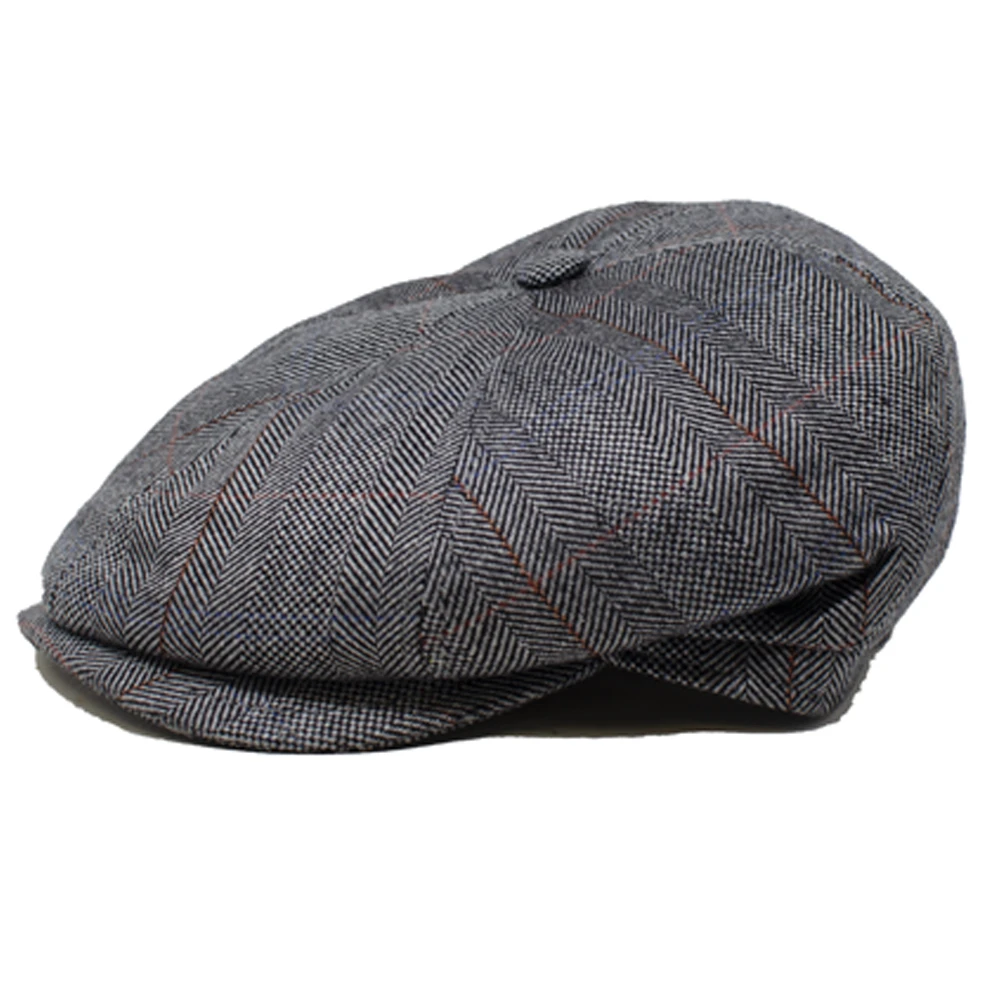 DelMonico Italian Silk Palermo Newsboy Cap By Capas 6 DelMonico Italian Silk Palermo Newsboy Cap By Capas - Image 4