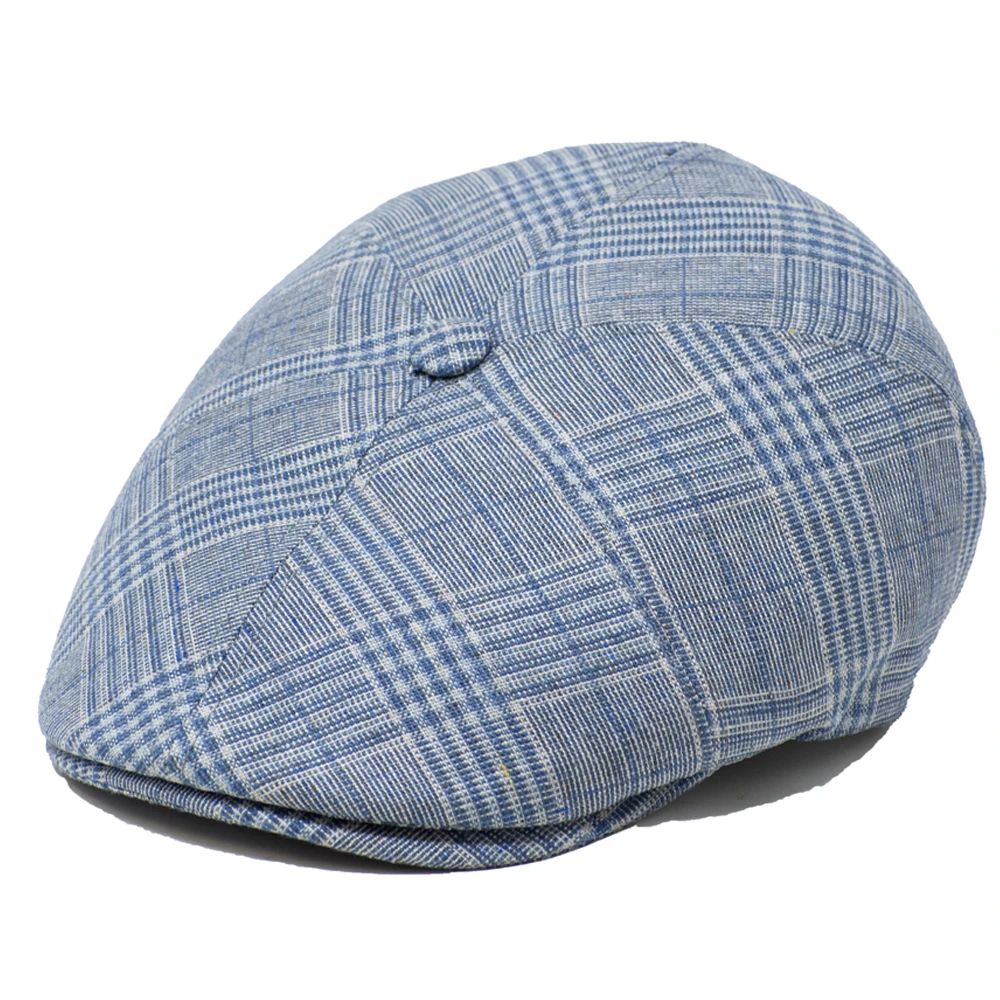 DelMonico Italian Taormina SIlk Newsboy Cap By Capas 4 DelMonico Italian Taormina SIlk Newsboy Cap By Capas - Image 2
