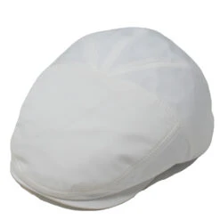 DelMonico London Solid Pub Cap -Bailey Store DelSS23B White