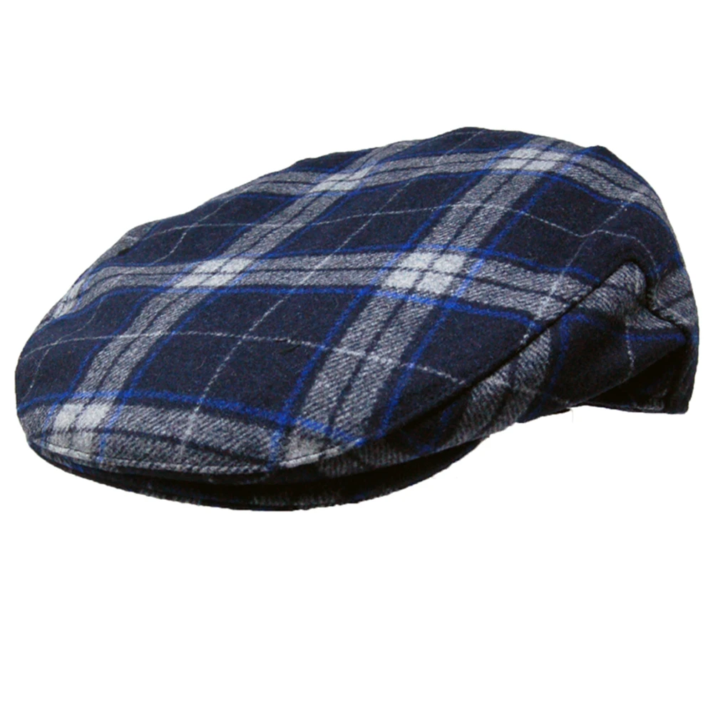 DelMonico Irish Dublin Plaid Ivy Cap 3 DelMonico Irish Dublin Plaid Ivy Cap