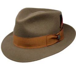 Dobbs Strand II Fedora Hat -Bailey Store Dobbs DWSTND Camel