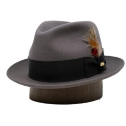 Dobbs Jet 707 Fur Felt Fedora -Bailey Store Dobbs Jet707 Saber
