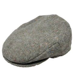 Hanna Irish Tweed Flatcap -Bailey Store Hanna FlatCap Moss