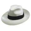 Borsalino Quenca Fino Panama Hat - Wide Brim -Bailey Store IT124 Borsalino Quenca Fino Wide Brim Panama Hat Bleached