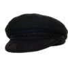 Aegean Greek Fisherman's Cap -Bailey Store IT147 Greek Fisherman Hats BlackWool