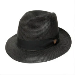 Dobbs Rosebud Straw Hat -Bailey Store IT552 Dobbs Hats Black