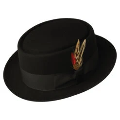 DelMonico Pork Pie Hat