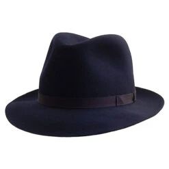 Borsalino Trilby Hat 10 Borsalino Trilby Hat -Bailey Store IT96 Borsalino Hats DkBlue