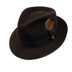 Stetson Inwood Fur Felt Fedora -Bailey Store InwoodCordova