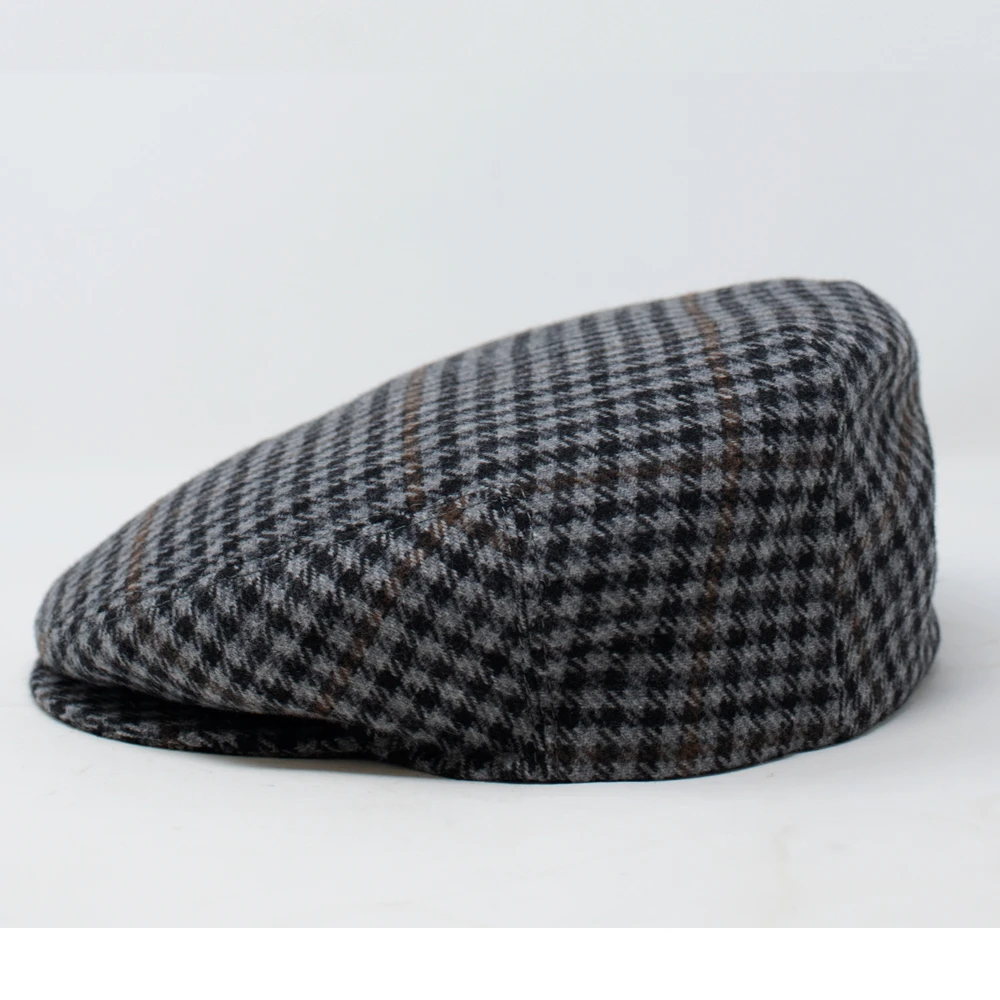 DelMonico Italian Check Ivy Cap By Capas 6 DelMonico Italian Check Ivy Cap By Capas - Image 4