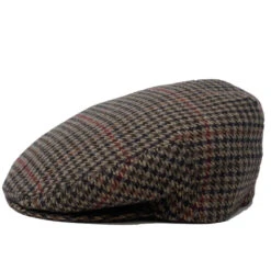 DelMonico Italian Check Ivy Cap By Capas 11 DelMonico Italian Check Ivy Cap By Capas -Bailey Store IvyItalianCheck Brown 2
