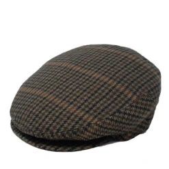 DelMonico Italian Check Ivy Cap By Capas 9 DelMonico Italian Check Ivy Cap By Capas -Bailey Store IvyItalianCheck Olive