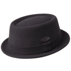 Kangol LiteFelt Pork Pie -Bailey Store K0212CO Kangol Hats DKGREY