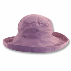 Scala 100% Cotton Sun Hat -Bailey Store LC399 Scala Hats Mauve