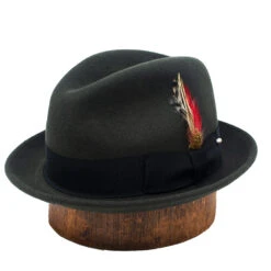 DelMonico Blues Bros. Litefelt Fedora By Capas -Bailey Store LitefeltBlueBros Sage