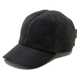 Wigens Ludvig Gore-Tex Cap With Earlaps -Bailey Store Ludvig Charcoal