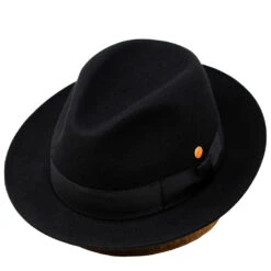Mayser City Fur Felt Fedora -Bailey Store Mayser City Black
