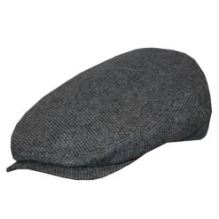 DelMonico Gianni Nailhead Tweed Ivy Cap