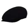 DelMonico Sergio Wool Blend Ivy Cap -Bailey Store NY19 delmonico hats caps Black