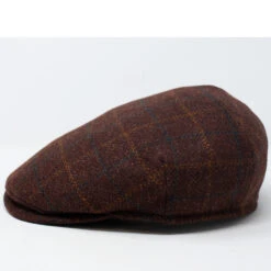 DelMonico Napoli Italian Cashmere Ivy Cap By Capas -Bailey Store Napoli Bordeaux 2