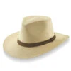 Scala Albuquerque Panama Hat With Leather -Bailey Store P213 Panama Hats Natural