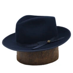 Stetson Pure Stratoliner Fur Felt Hat -Bailey Store PureOpenStratoliner TrueBlue