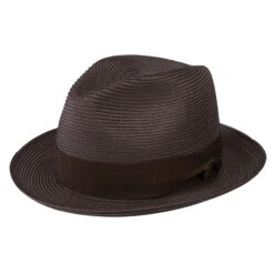 Dobbs Rosebud Straw Hat -Bailey Store ROSEBUDbrown