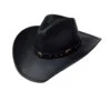 Stetson Roxbury Leather Cowboy Hat -Bailey Store Roxbury black