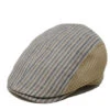 DelMonico Italian Pompeii Linen Pub Cap By Capas -Bailey Store SS2020F Tan