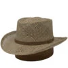 DelMonico Gambler Seagrass Fedora By Capas -Bailey Store SS2020J Seagrass