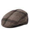 Stefeno Jerzy Wool Ivy Cap W/ Earlaps - 4 Patterns -Bailey Store Stefeno 129B Brownplaid