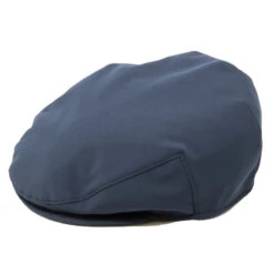 DelMonico Carlos Soft Shell Ivy Cap By Stefeno -Bailey Store Stefeno Carlo Navy2