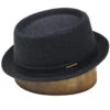 Stetson Wool Pork Pie -Bailey Store Stetson 1690102 Charcoal