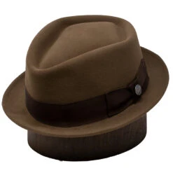 Stetson Vector One Fur Felt Porkpie -Bailey Store Stetson VectorOne Tawny