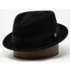 Stetson Vector One Fur Felt Porkpie -Bailey Store Stetson Vectorone Black