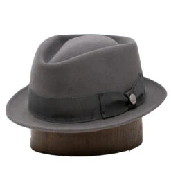 Stetson Vector One Fur Felt Porkpie -Bailey Store Stetson Vectorone Caribou