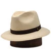 Borsalino Marco Downbrim Panama Hat -Bailey Store StrawMarco Natural