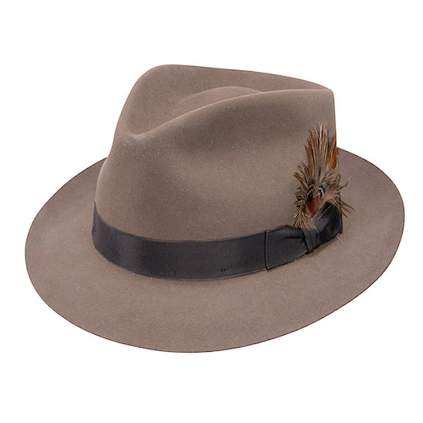 Stetson Benchley Beaver Fur Felt Fedora 3 Stetson Benchley Beaver Fur Felt Fedora