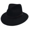 Stetson Harrison Downbrim Fur Felt Hat 2 Stetson Harrison Downbrim Fur Felt Hat -Bailey Store TFHRSN Stetson Black